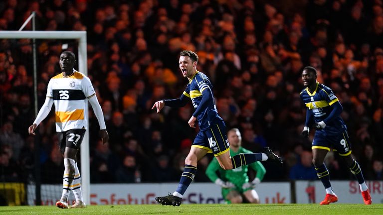 Jonny Howson's deflected shot put Middlesbrough in front after 11 minutes
