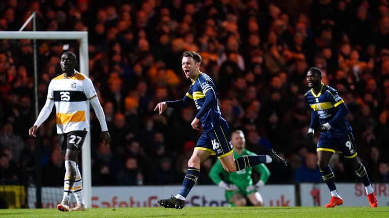 Jonny Howson&#39;s deflected shot put Middlesbrough in front after 11 minutes