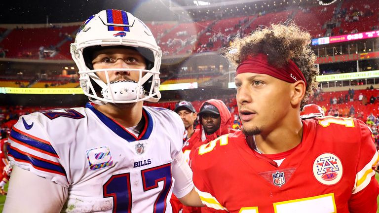 Patrick Mahomes and Josh Allen meet again 