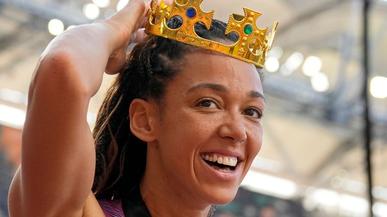 Katarina Johnson-Thompson is targeting Olympics success in Paris next summer