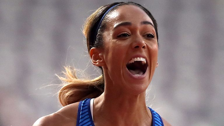 Katarina Johnson-Thompson is a back-to-back heptathlon gold medallist at the World Athletics Championships