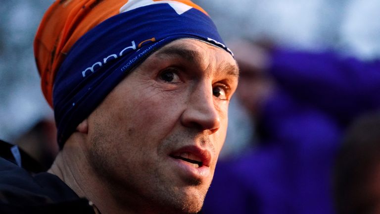 Kevin Sinfield completes 7 in 7 in 7 challenge (PA Images)