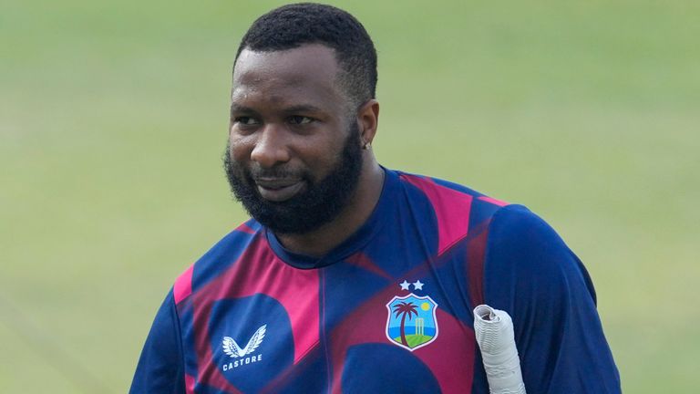 West Indies captain Kieron Pollard (Associated Press)