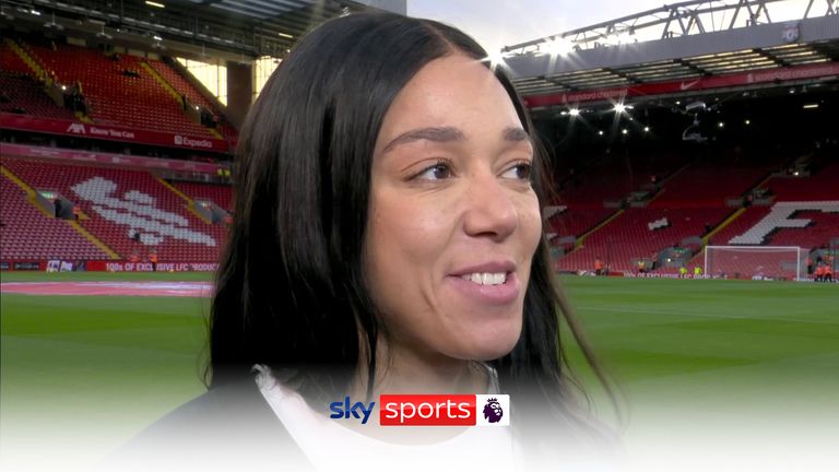 Olympic heptathlete and Liverpool fan Katarina Johnson-Thompson discussed her love of the Reds ahead of their draw with Manchester United earlier this month