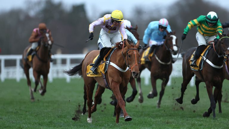 Luccia wins the Betfair Exchange Trophy at Ascot