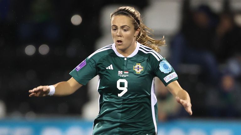 Simone Magill scored twice for Northern Ireland