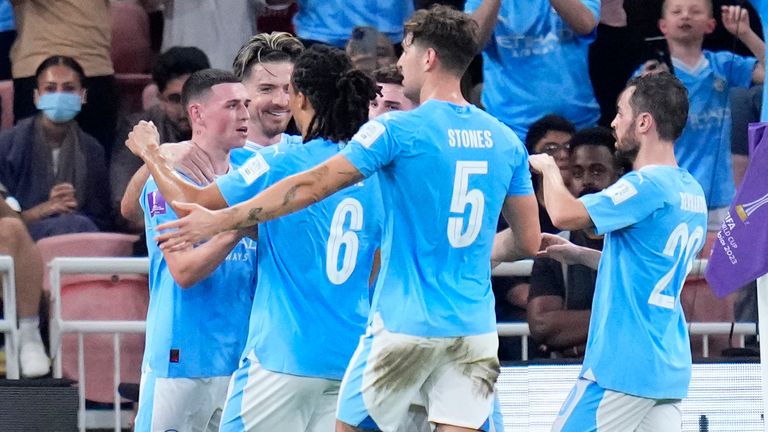 Phil Foden fired City to a comfortable 3-0 win 