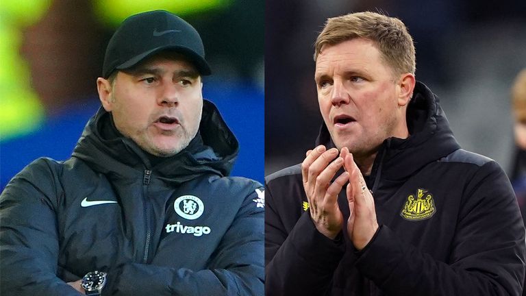 Mauricio Pochettino and Eddie Howe