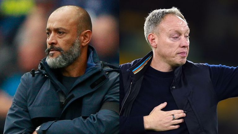 Nuno Espirito Santo and Steve Cooper - AP Photo/PA