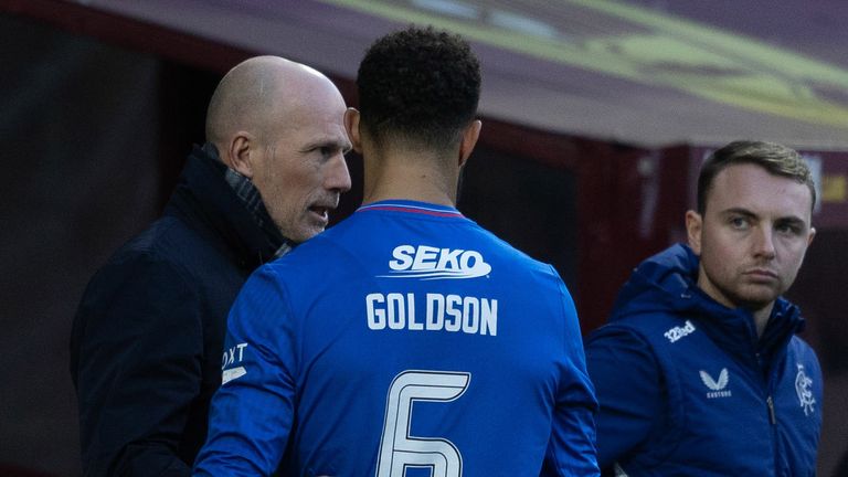 Connor Goldson is a doubt for Rangers 