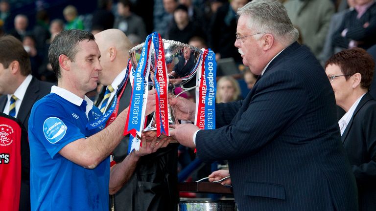 Rangers last won the League Cup in 2011