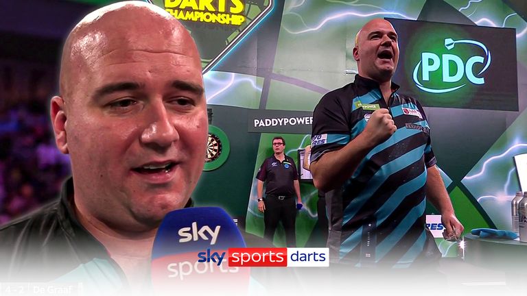 Rob Cross said he enjoyed the battle against Jeffrey de Graaf and says he fancies himself, despite the players left on his side of the draw.
