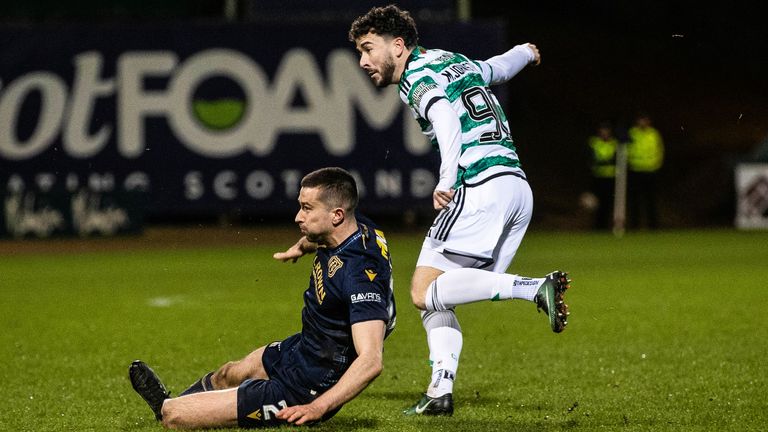 Mikey Johnstone doubles Celtic&#39;s lead at Dundee