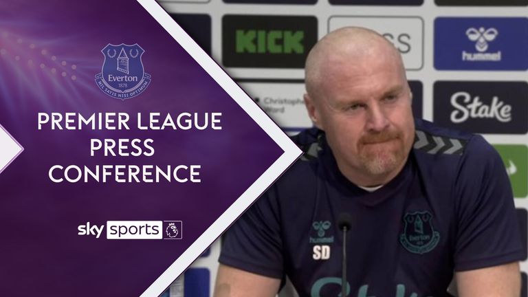 Everton manager Sean Dyche says he is looking forward to returning to Turf Moor to face his former team Burnley but insists he won't be sentimental during the match.