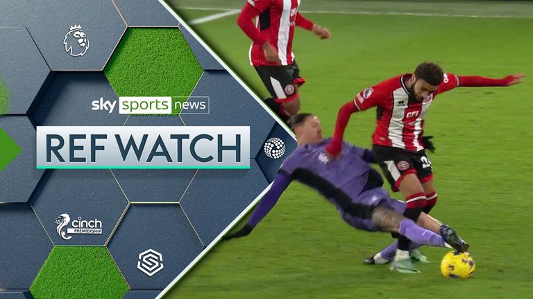 Former Premier League referee Dermot Gallagher takes a closer look at Darwin Nunez&#39;s tackle on Jayden Bogle a tackle that Sheffield United manager Chris Wilder feels should have been punished.