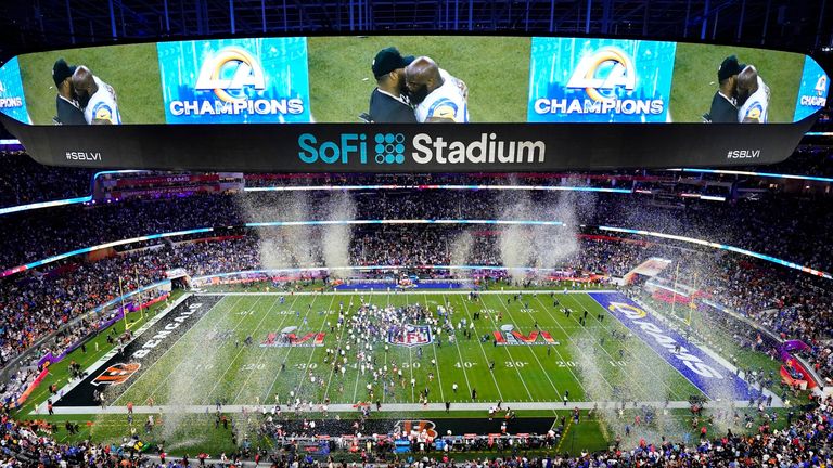 The SoFi Stadium will host Super Bowl LXI in 2027 after a vote from NFL owners 