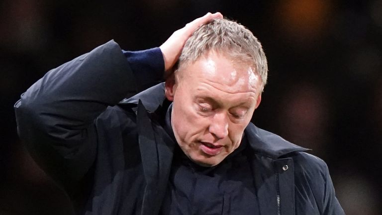 Nottingham Forest manager Steve Cooper during the Premier League match at Craven Cottage, London. Picture date: Wednesday December 6, 2023.
