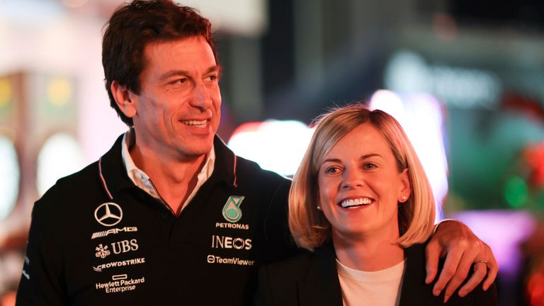 Mercedes, F1 dismiss alleged Toto Wolff confidentiality breach with wife Susie  Wolff as FIA launch investigation | F1 News