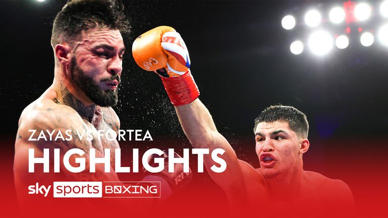 Highlights: Xander Zayas drops Jorge Fortea in fifth round knockdown