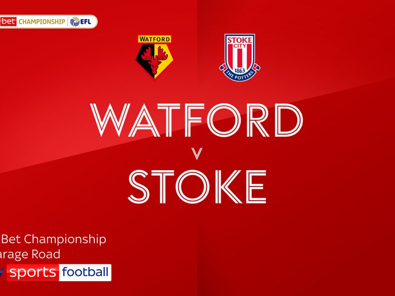 Watch highlights of the Sky Bet Championship match between Watford and Stoke City