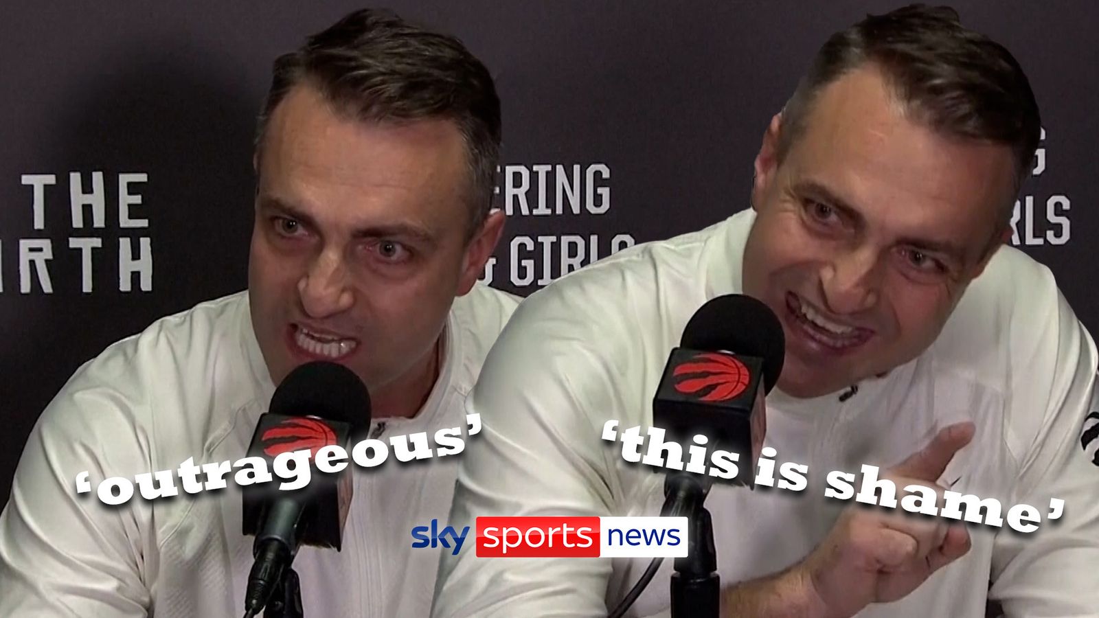 Best rant EVER?! Toronto Raptors coach Darko Rajakovic's furious