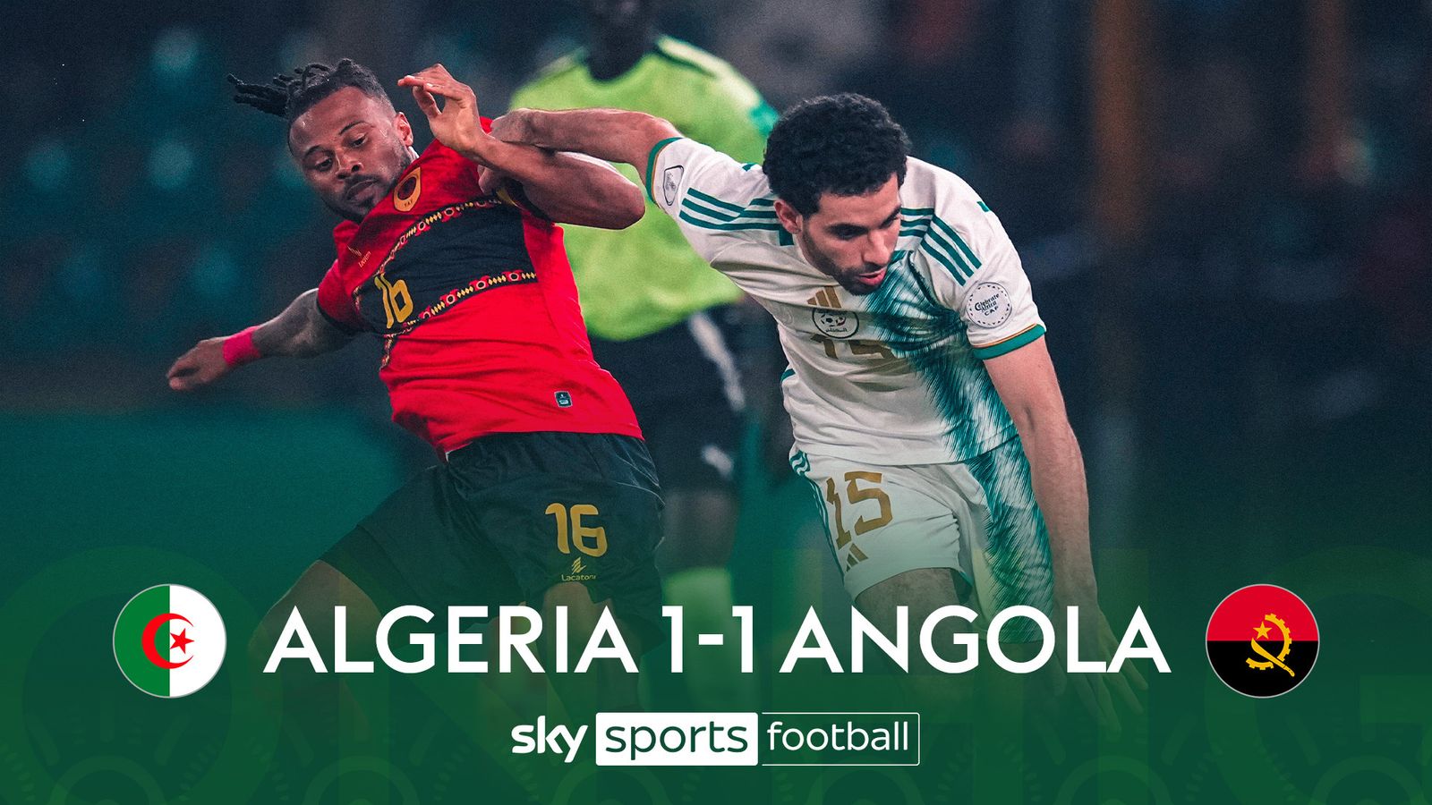 Algeria 11 Angola AFCON highlights Football News Sky Sports