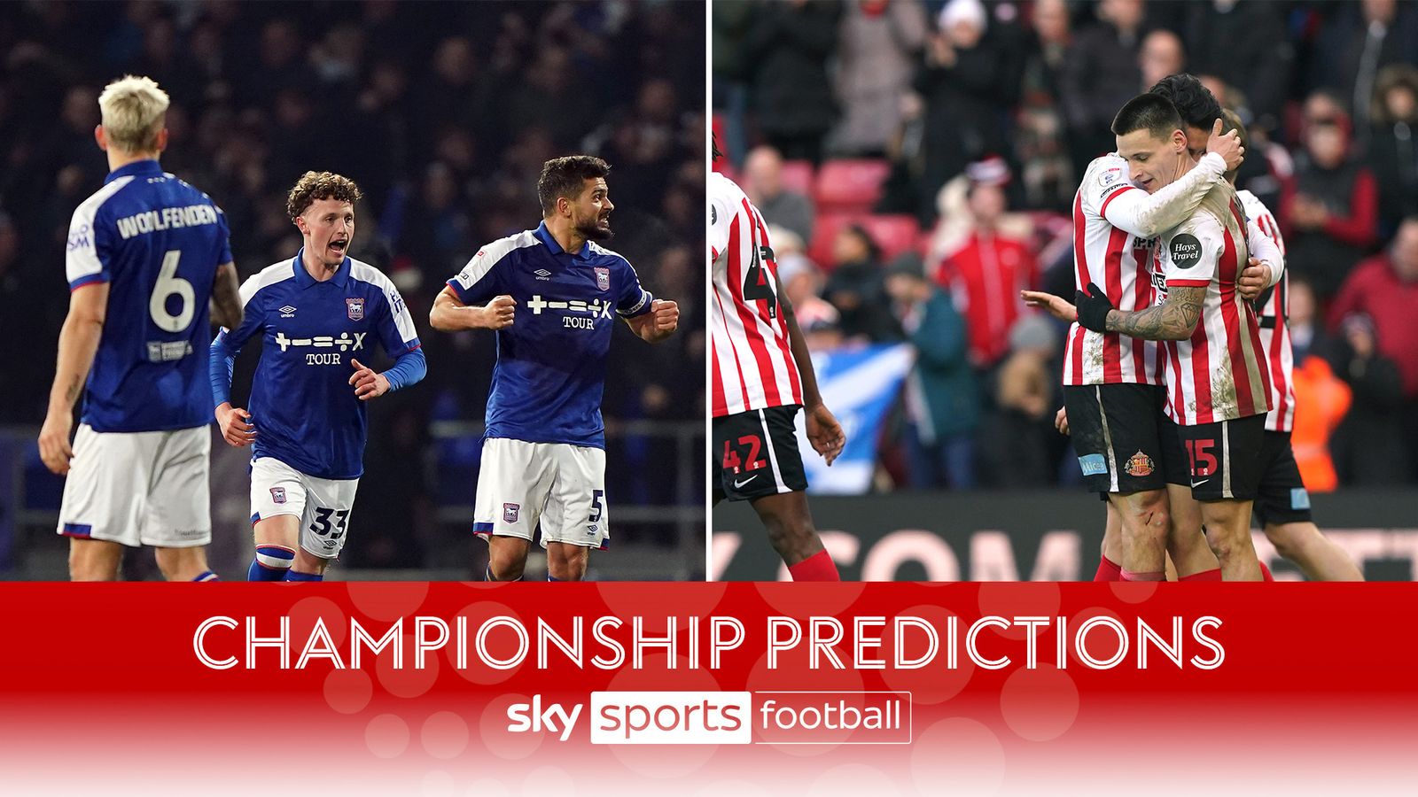 Champ Predictions Ipswich Winless Run To Continue Vs Sunderland Football News Sky Sports