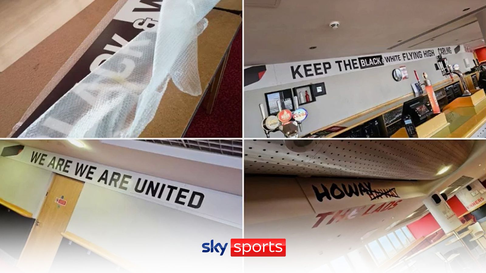 Stadium of Light Newcastle branding Sunderland feared fan vandalism