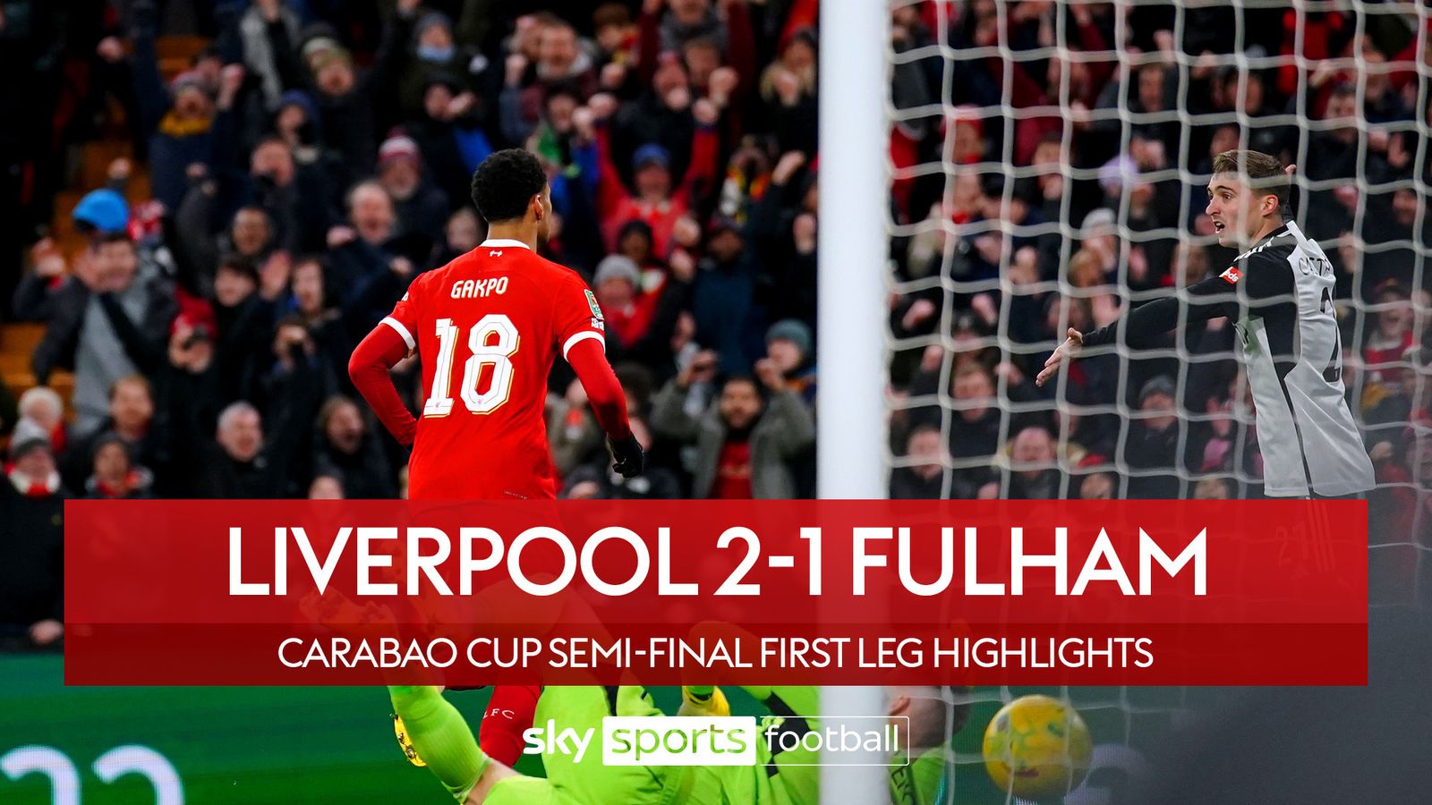 Liverpool 2 - 1 Fulham - Match Report & Highlights