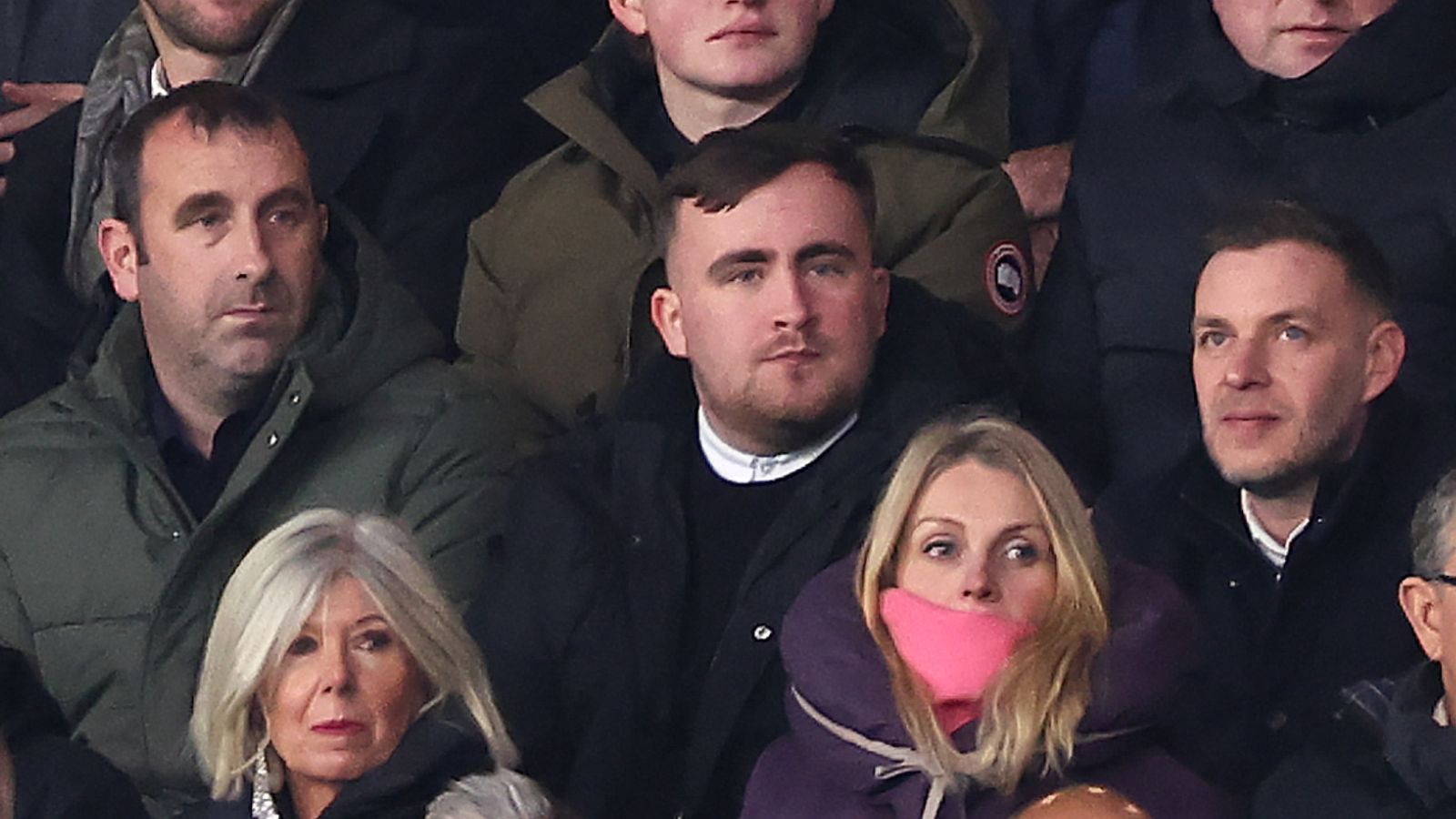 Luke Littler meets Sir Alex Ferguson with Manchester United fan special