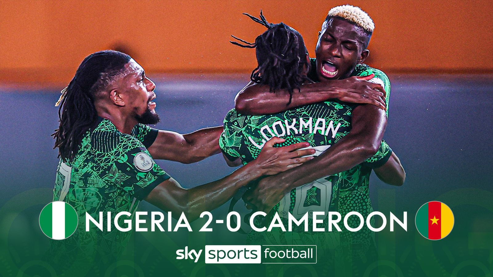 AFCON 2023 Ademola Lookman scores twice as Nigeria beat Cameroon to