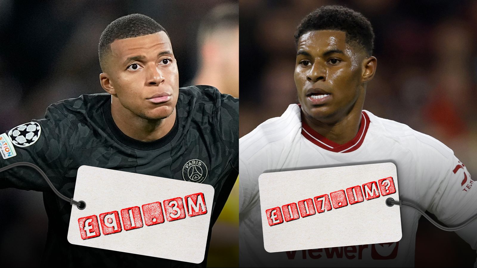 Kylian Mbappé, Marcus Rashford, Erling Haaland y Jude Bellingham: ¿quién tiene el mayor valor de transferencia?  |  Noticias de futbol
