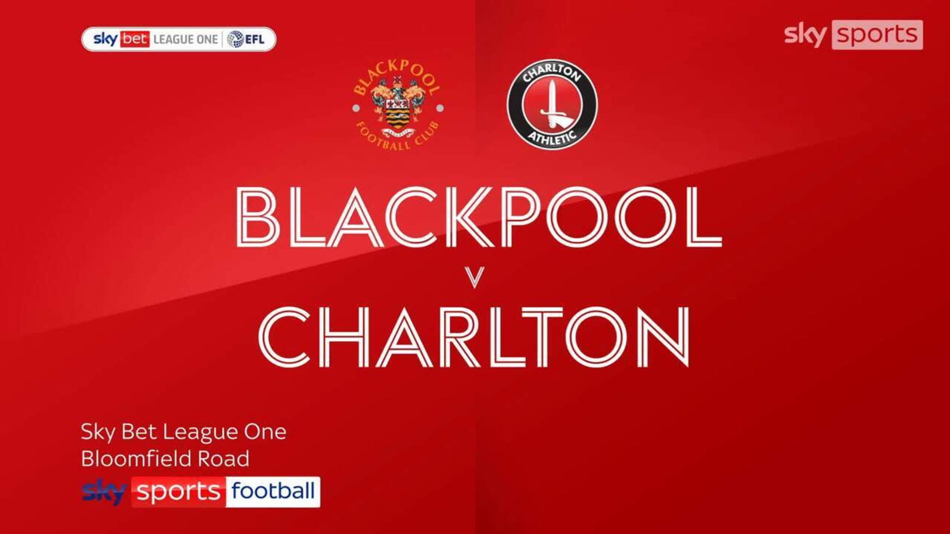 Blackpool 1-1 Charlton