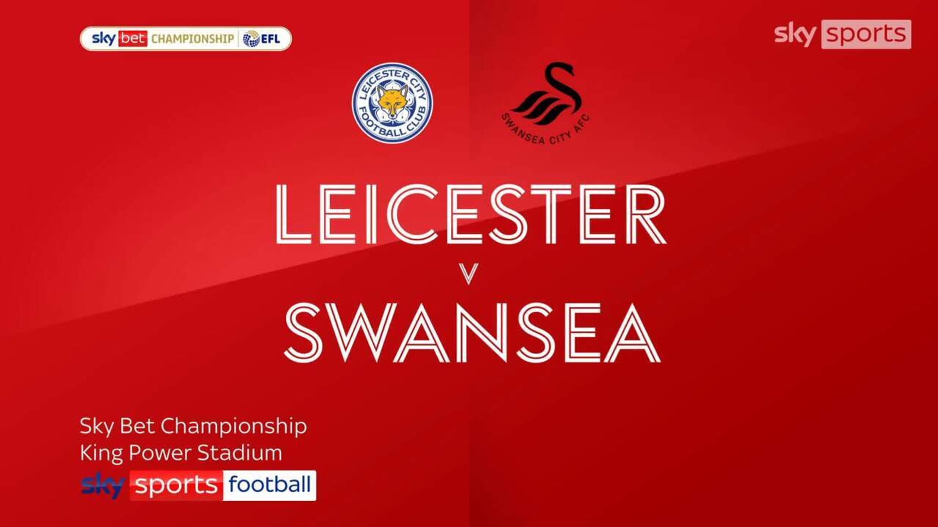 Leicester 3-1 Swansea