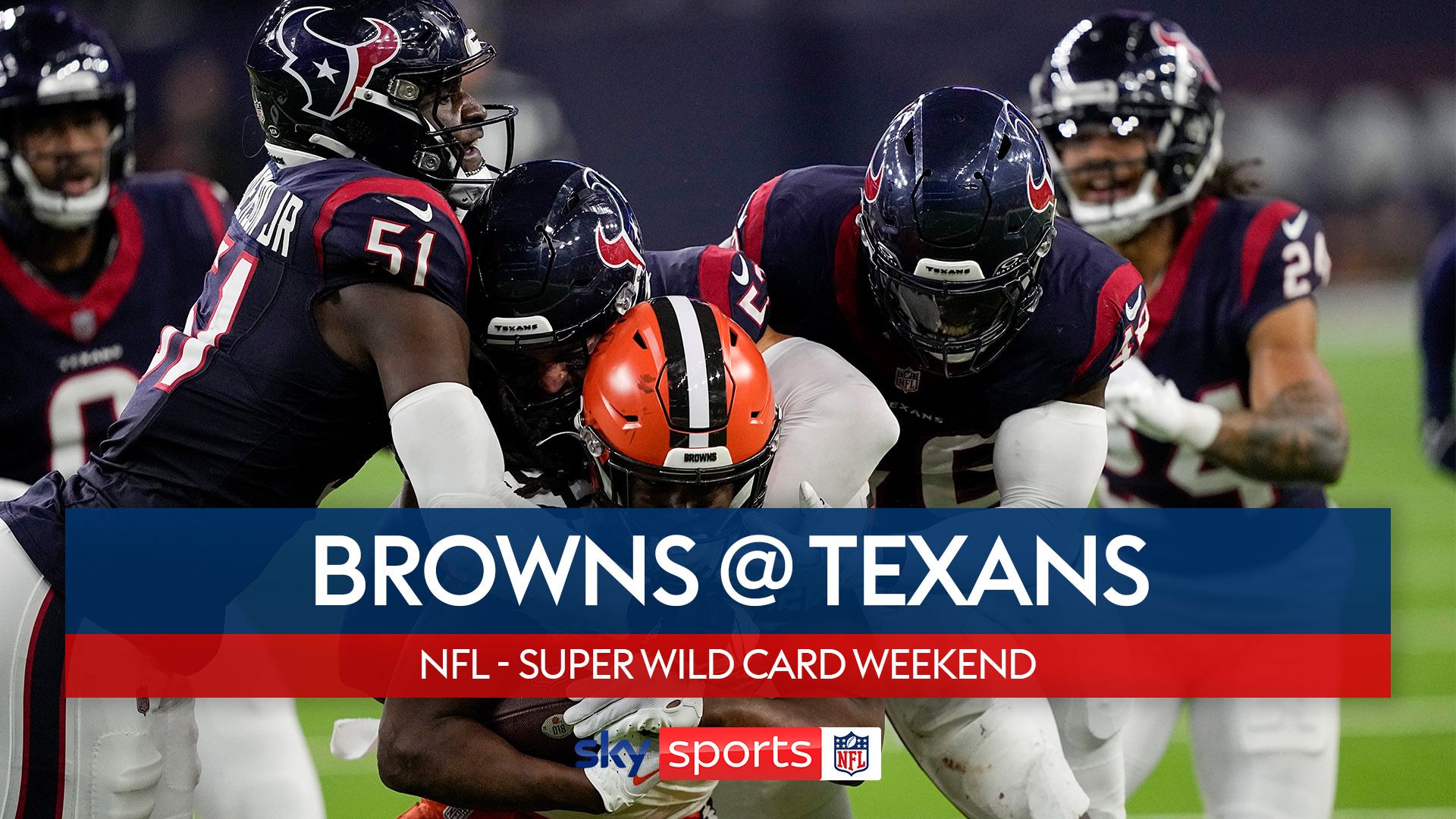Texans thrash Browns to reach Divisional round | NFL highlights
