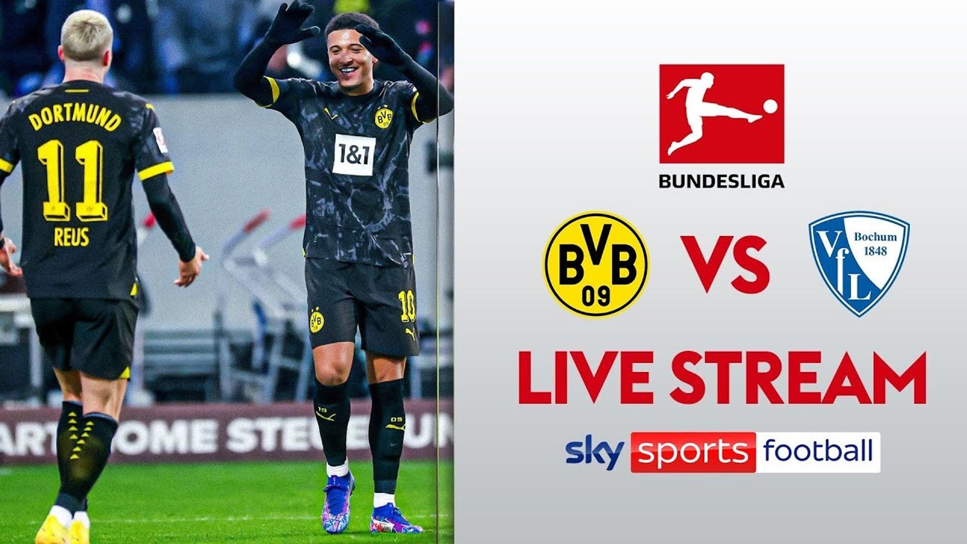 FREE STREAM: Watch Borussia Dortmund vs Bochum at 4.30pm