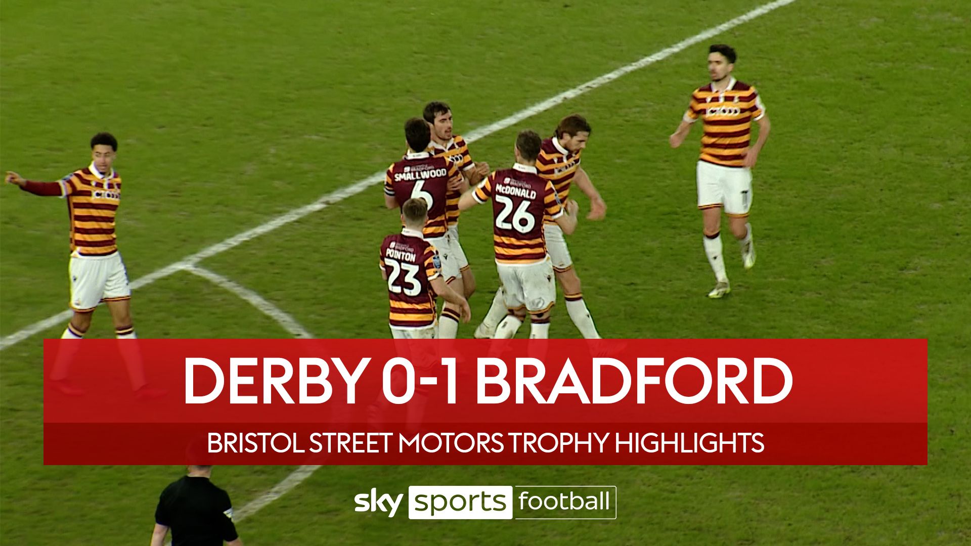 Derby 0-1 Bradford