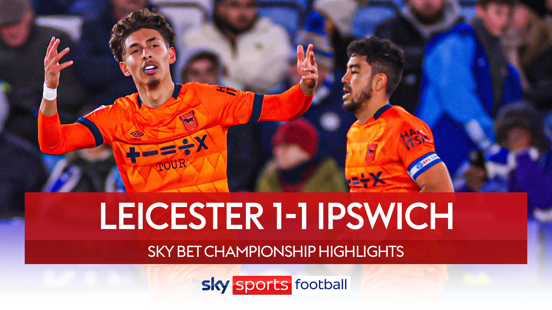 Leicester 1-1 Ipswich