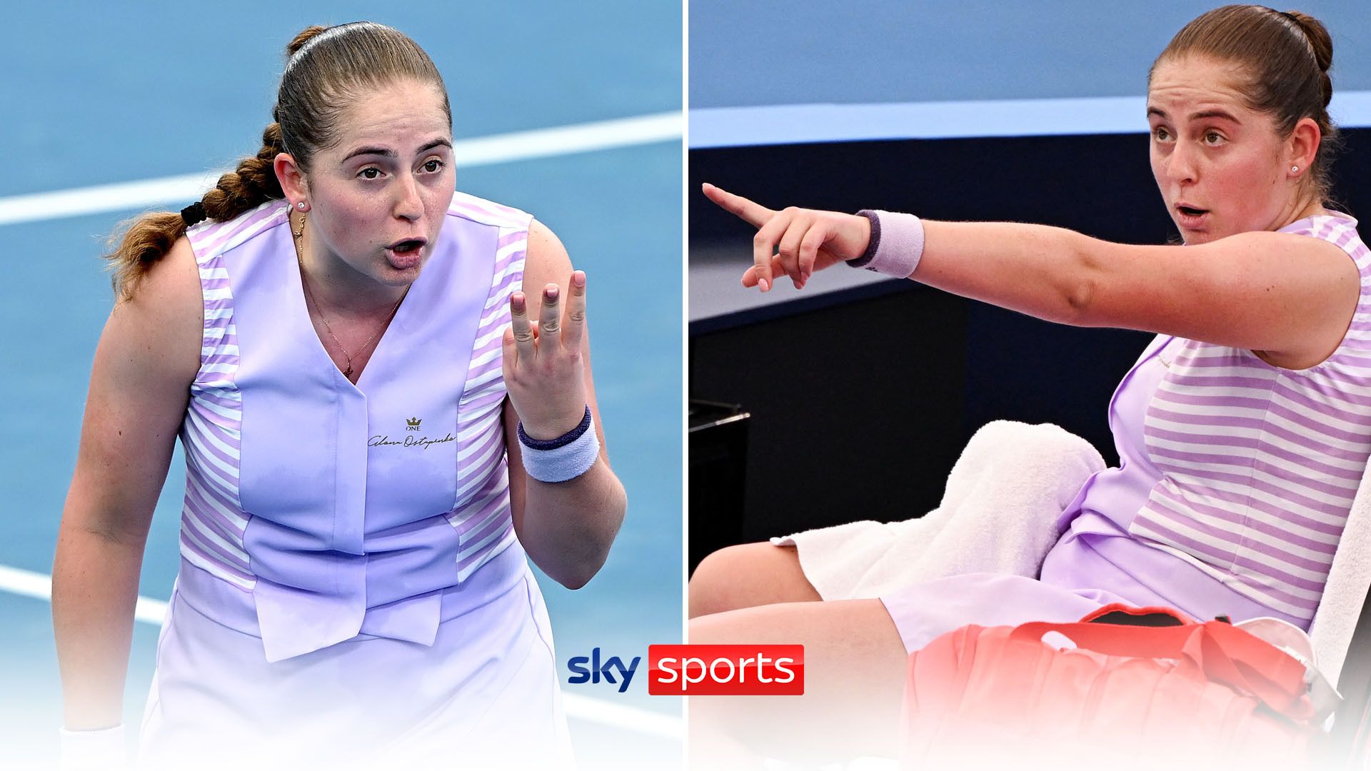 'You ruin my matches' | Ostapenko rages at umpire over 'double-bounce'