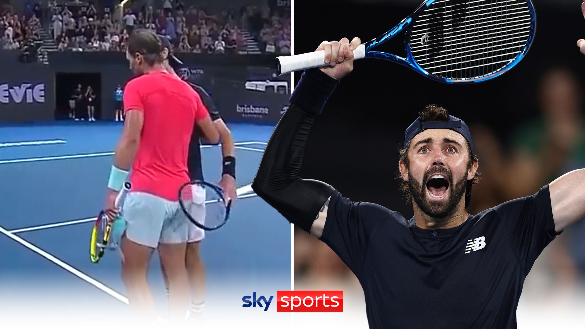 Chaos! Nadal knocked out as bizarre noises interrupt EPIC match point