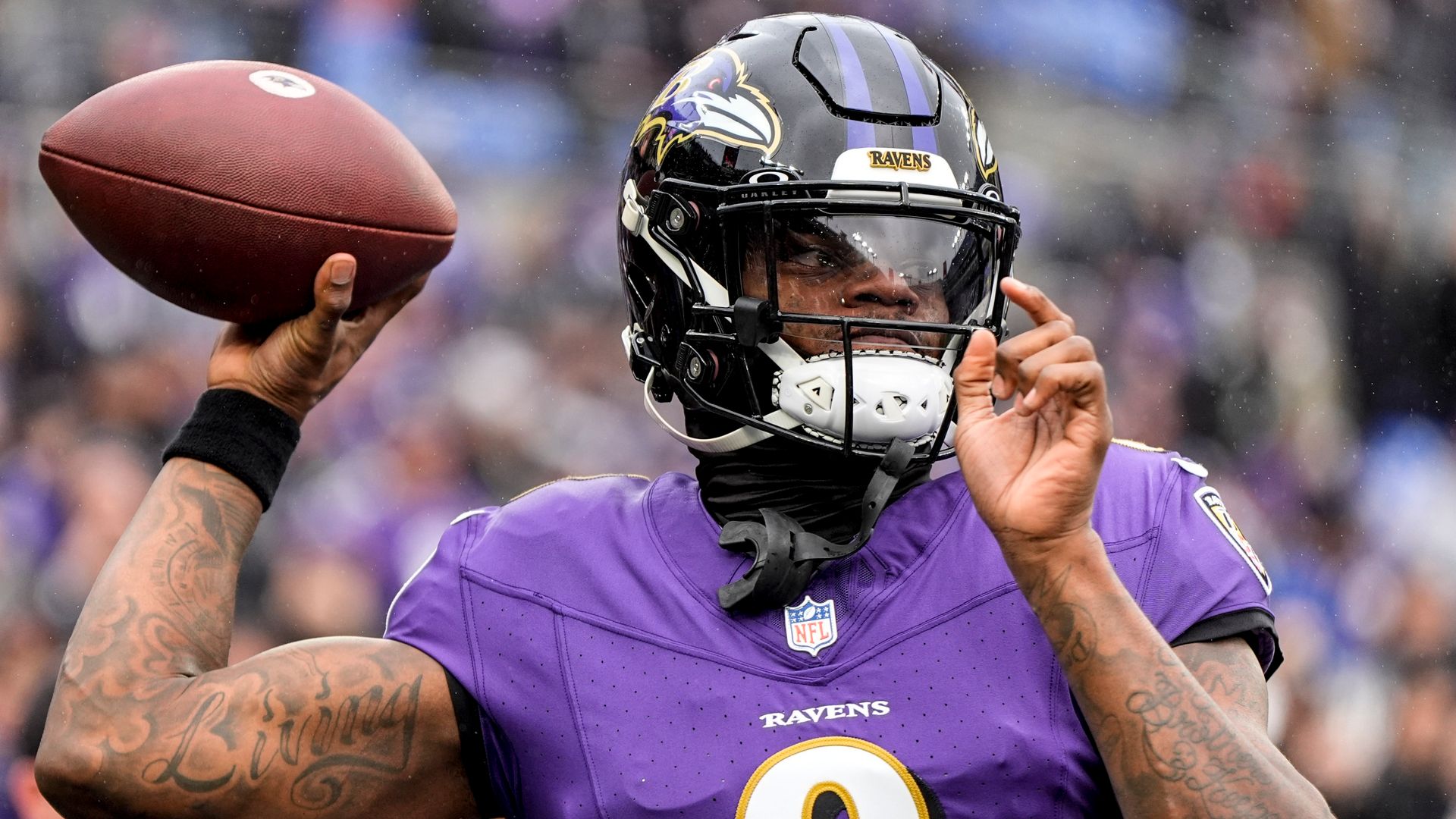 NFL playoff stats: Lamar Jackson's incredible pass to himself