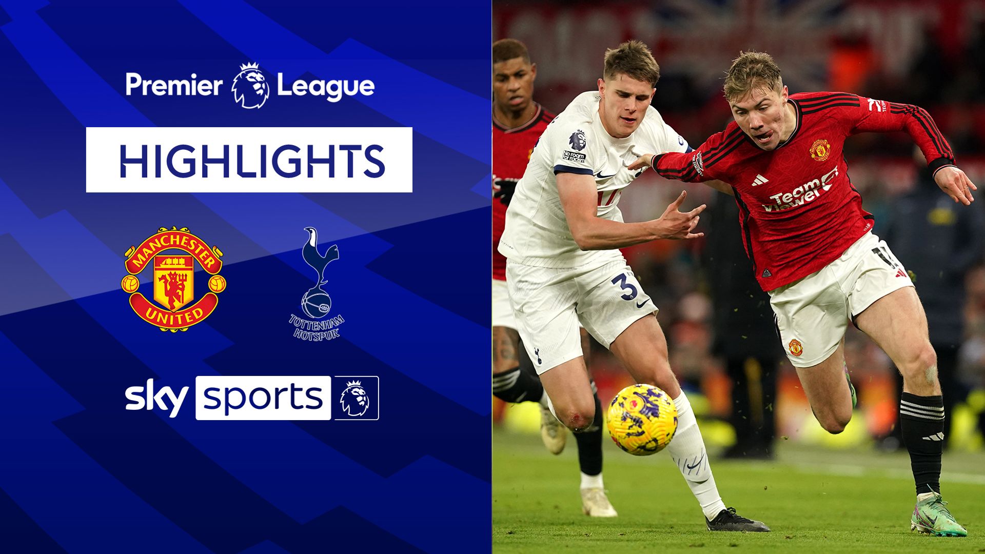 Man Utd and Spurs produce entertaining draw at Old Trafford