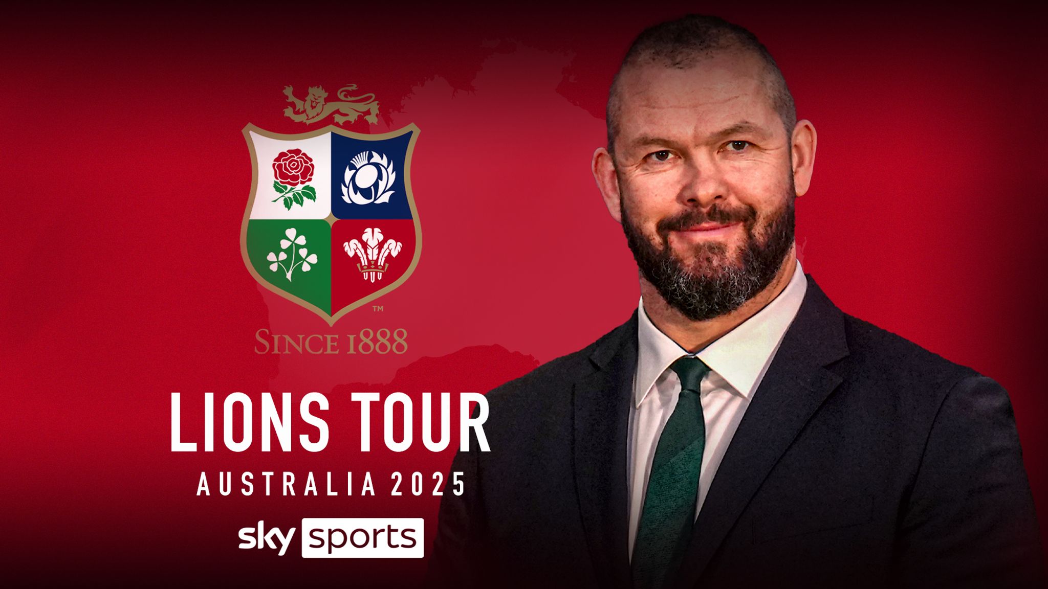 Why have the British and Irish Lions chosen Andy Farrell to lead them