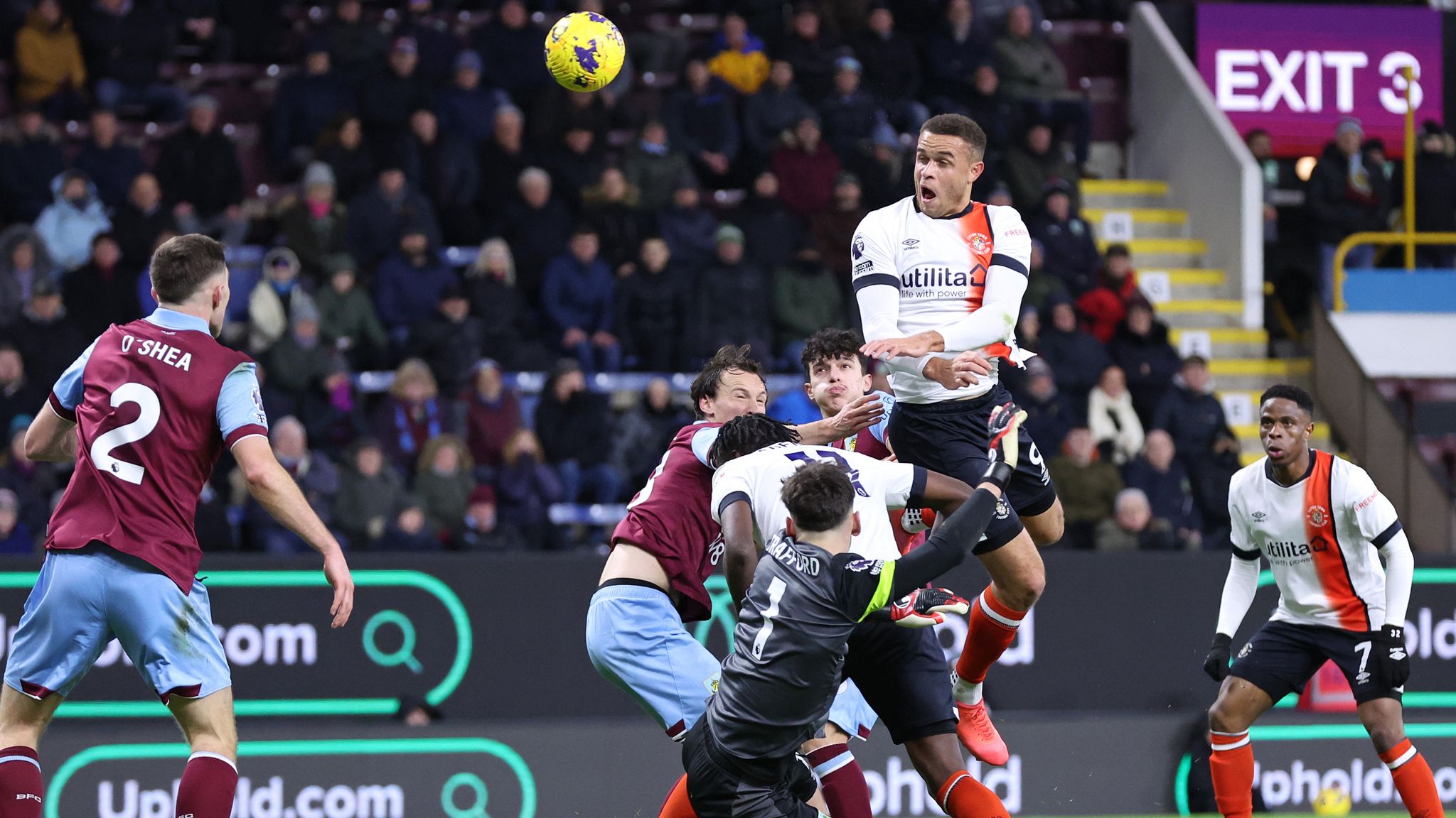 Burnley 1-1 Luton: Carlton Morris Heads In Controversial Late Equaliser ...