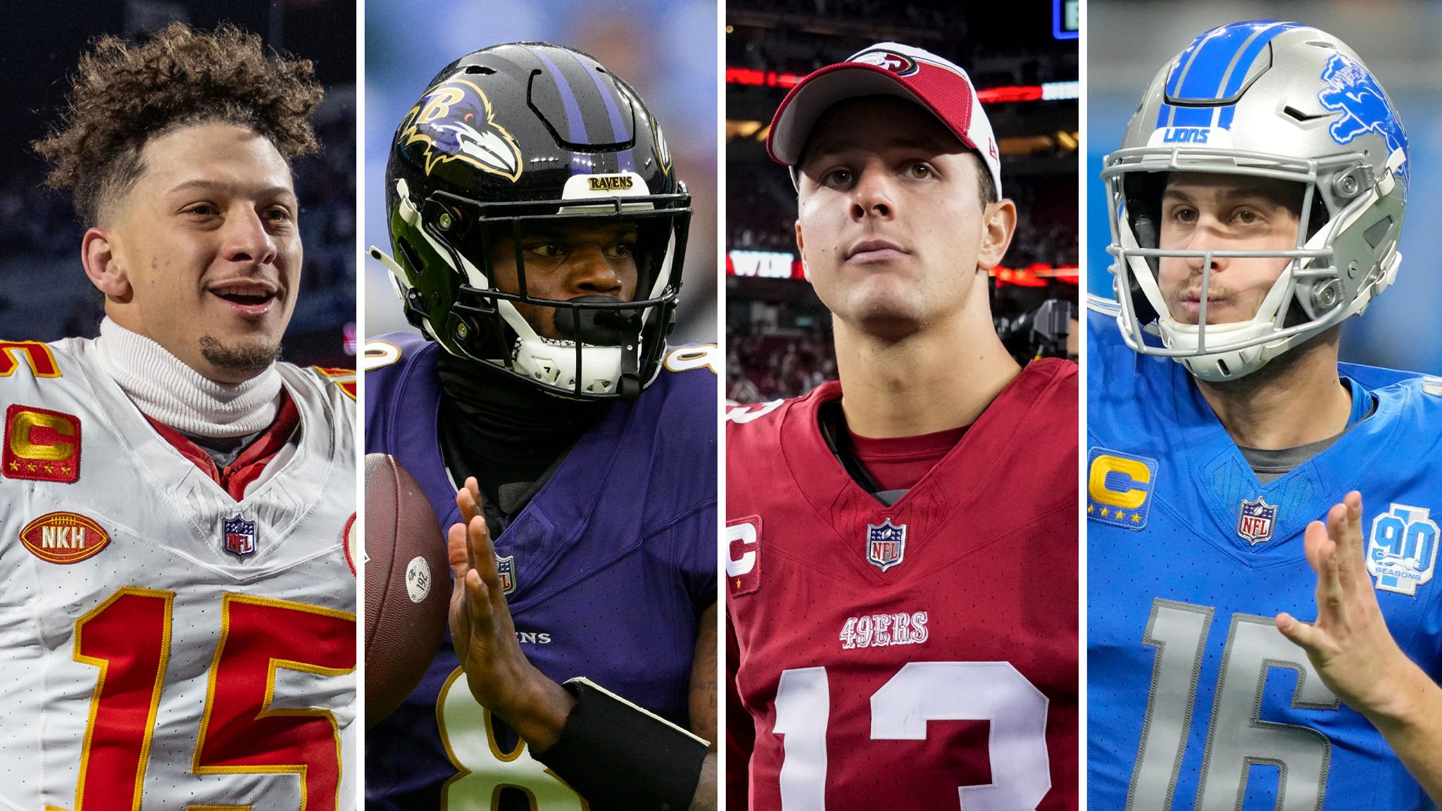 Super Bowl LVIII: Kansas City Chiefs, Baltimore Ravens, San Francisco 49ers  and Detroit Lions reach final four in NFL playoffs, NFL News