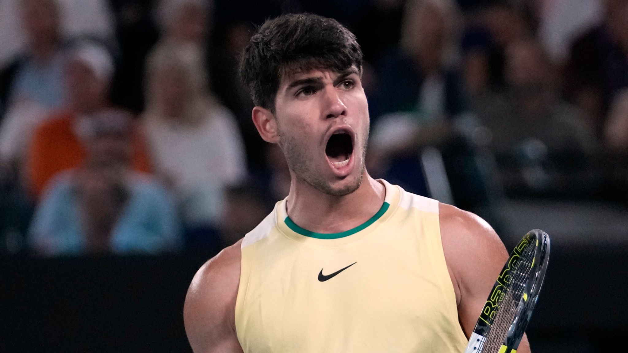 Australian Open: Carlos Alcaraz stunned by Alexander Zverev in quarter ...