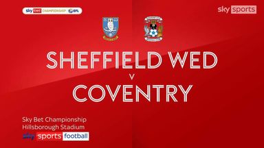 Sheffield Wednesday 1-2 Coventry
