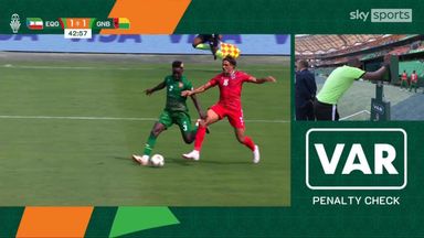 Guinea-Bissau denied penalty after late VAR intervention