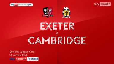 Exeter City 0-0 Cambridge Utd