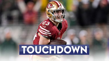 McCaffrey goes into high gear on a 39-yard TD run